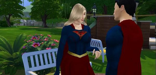  La Boda de Superman y Supergirl Fotos a la Novia Corazón Roto al Marido Cornudo Hentai Netorare Fuerte